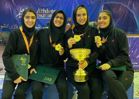 قهرمانی دختران خوزستان در لیگ شمشیربازی اپه