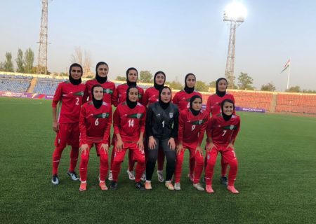 تیم ملی فوتبال زنان در تورنمنت کافا تاجیکستان نایب قهرمان شد