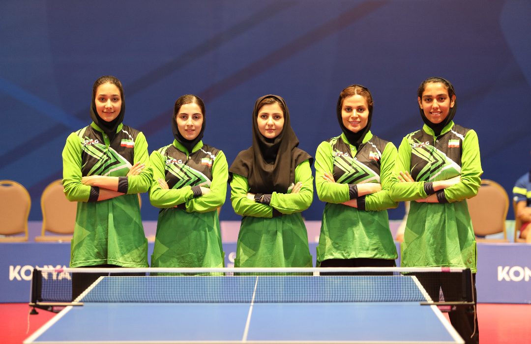 زنان پینگ‌پنگ ایران مقابل تایلند نتیجه را واگذار کردند