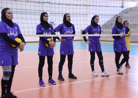 تمرین توپی تیم ملی والیبال زنان با محوریت برطرف کردن نقاط ضعف