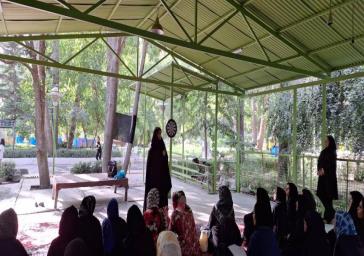 برگزاری اردوی مادران و دختران تحت حمایت تهرانی در اردوگاه شهید آوینی